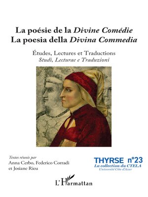 cover image of La poésie de la Divine Comédie La poesia della Divina Commedia